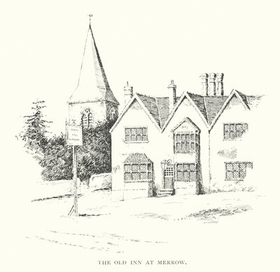 De oude herberg in Merrow door Duncan Moul