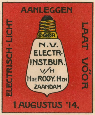 Elektrische verlichting door Dutch School