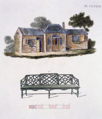 Illustratie uit het Magazine of Garden Gems door G Van Laar, 1802 door Dutch School