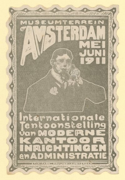 Internationale tentoonstelling van moderne kantoorapparatuur, Museumterrein, Amsterdam, 1911 door Dutch School