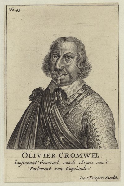 Oliver Cromwell door Dutch School