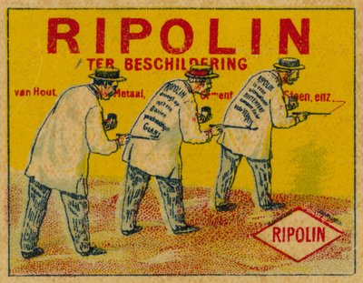 Ripolin voor schilderen door Dutch School