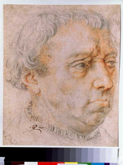 Portret van een man door Dutch School