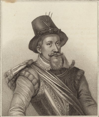 Koning James I door E. Bocquet