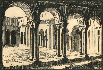Cloiture St-Trophime - De Kloosters van de Kerk van St-Trophime, ca. 1920s door E Laget