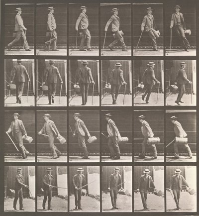 Dierlocomotie. Een elektro-fotografisch onderzoek... van dierbewegingen. Begonnen..., 1880s door Eadweard Muybridge