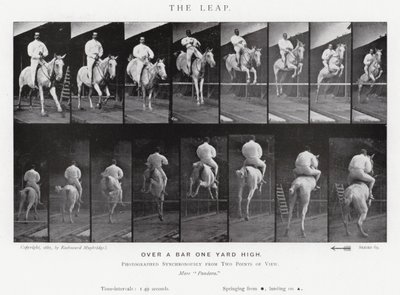 Eadweard Muybridge: De sprong door Eadweard Muybridge