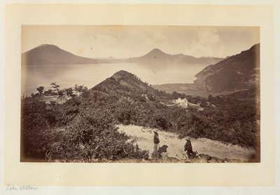 Meer Amatitlán, Guatemala door Eadweard Muybridge