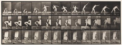 Kogelstoten door Eadweard Muybridge