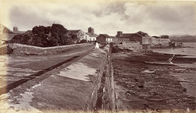 De muren, Panama door Eadweard Muybridge