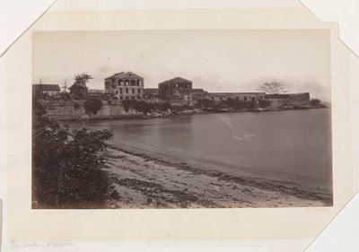 De muren, Panama door Eadweard Muybridge