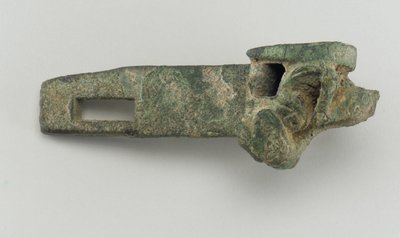 Wagenbeslag: borgpen door Eastern Zhou Dynasty Chinese School