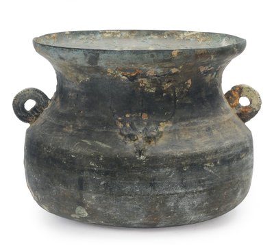 Grote ketel, Late Oostelijke Zhou, 5e-3e eeuw v.Chr. door Eastern Zhou Dynasty Chinese School