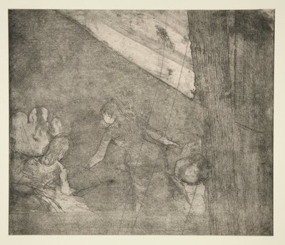 Bij de Ambassadeurs, ca. 1877 door Edgar Degas
