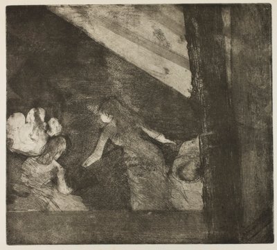 In het Ambassadeurscafé door Edgar Degas