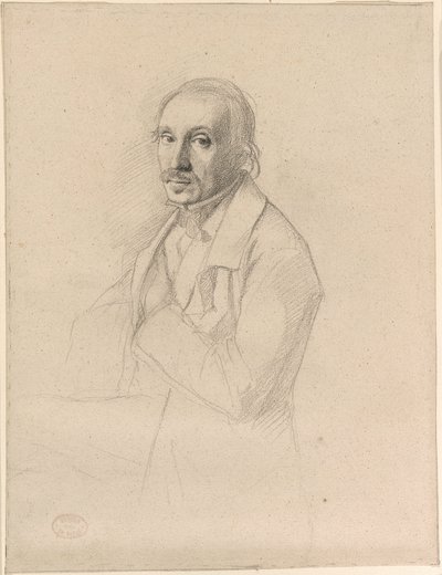 Auguste Degas door Edgar Degas