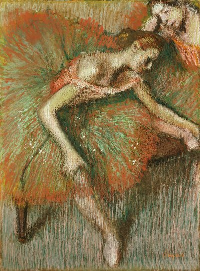 Dansers, ca. 1899 door Edgar Degas