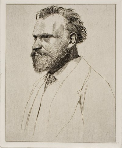 Edouard Manet, Portret op borstlengte door Edgar Degas