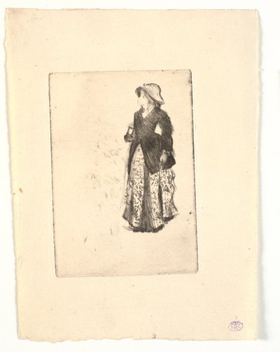 Ellen André door Edgar Degas