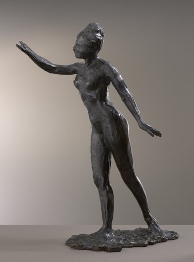 Grote Arabesque, Eerste Keer, gemodelleerd ca.1880s, gegoten 1919-21 door Edgar Degas
