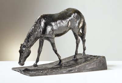 Paard bij de Drinkbak door Edgar Degas