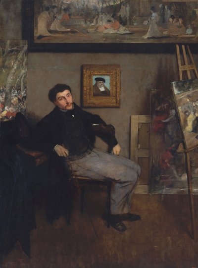 James-Jacques-Joseph Tissot door Edgar Degas