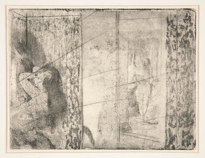 Loges d door Edgar Degas