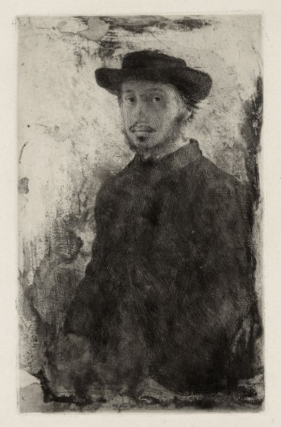 Zelfportret door Edgar Degas