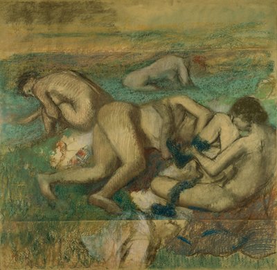 De baders door Edgar Degas