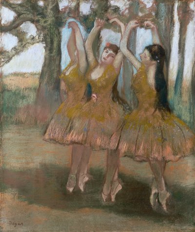 De Griekse dans door Edgar Degas