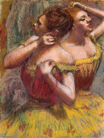 Twee dansers door Edgar Degas