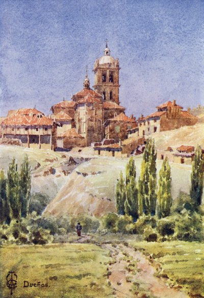 Noord-Spanje: Duenas door Edgar T. A. Wigram
