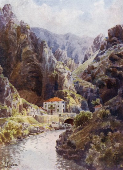 Noord-Spanje: De Deva-kloof, Urdon door Edgar T. A. Wigram
