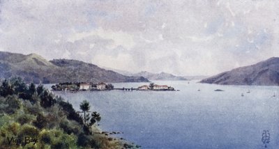 Noord-Spanje: Vigo Bay, de binnenhaven, kijkend naar de zee door Edgar T. A. Wigram