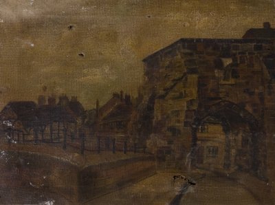 Rond Cook Street Gate, Coventry, ca. 1900 door Edith Elsegood Burrows