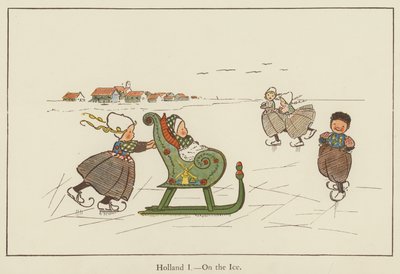 Nederland, op het ijs door Edith Farmiloe