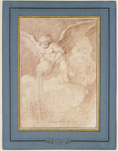 Der Südwind door Edmé Bouchardon