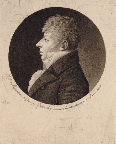 Portret van de violist en componist Jean Nicolas Auguste Kreutzer 1778-1832, 1808 door Edme Quenedey