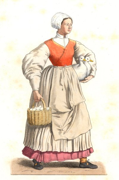 Franse boer door Edmond Lechevallier Chevignard