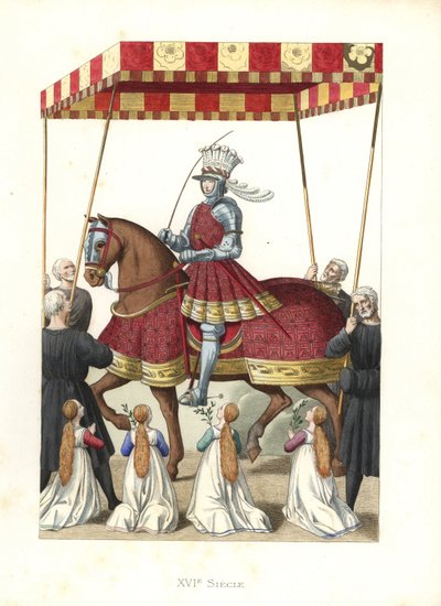 Koning Lodewijk XII van Frankrijk door Edmond Lechevallier Chevignard