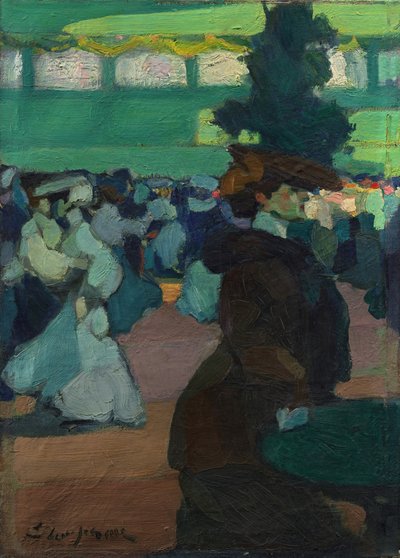 Balscène door Edmond Lempereur