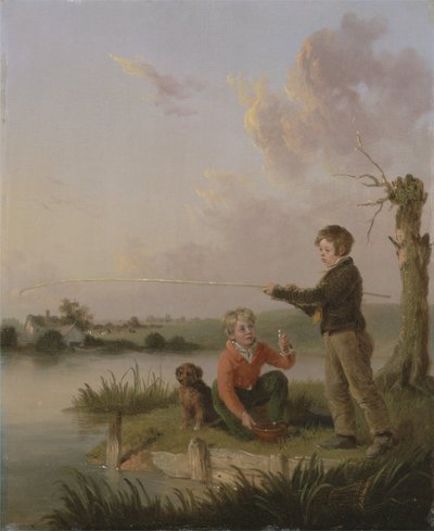 De jonge vissers door Edmund Bristow