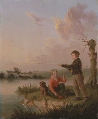 De jonge vissers door Edmund Bristow
