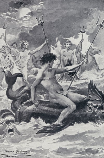 Illustratie voor Goethes Faust door Edmund Bruning