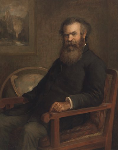 John Wesley Powell, 1889 door Edmund Clarence Messer