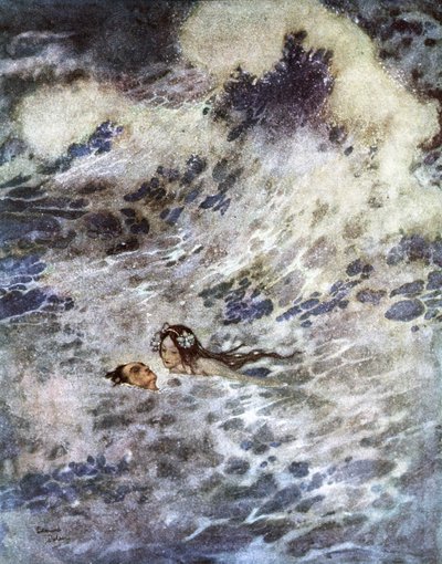 De kleine zeemeermin door Edmund Dulac