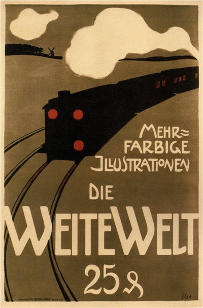 De Wijde Wereld, 1900 door Edmund Edel