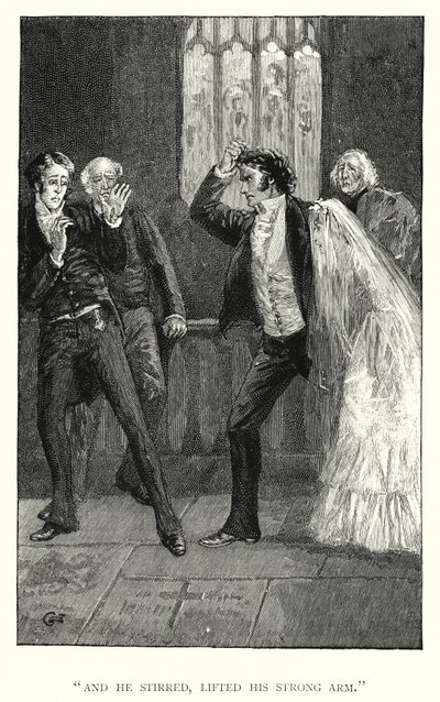 Illustratie voor Jane Eyre door Charlotte Bronte door Edmund Henry Garrett