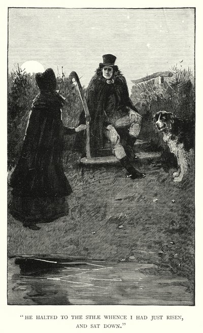 Illustratie voor Jane Eyre door Charlotte Bronte door Edmund Henry Garrett