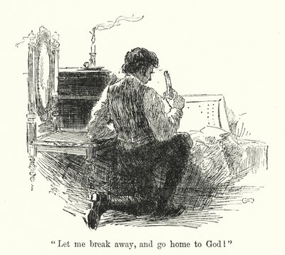 Illustratie voor Jane Eyre door Charlotte Bronte door Edmund Henry Garrett
